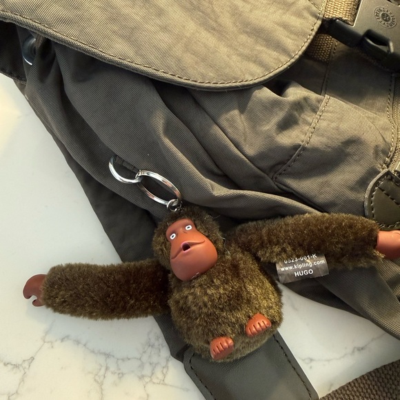 Kipling Olive Green City Backpack - Picture 2 of 4